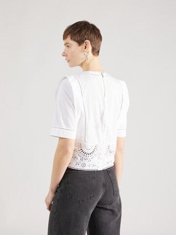 BOSS - Blusa 'Ikara' en blanco