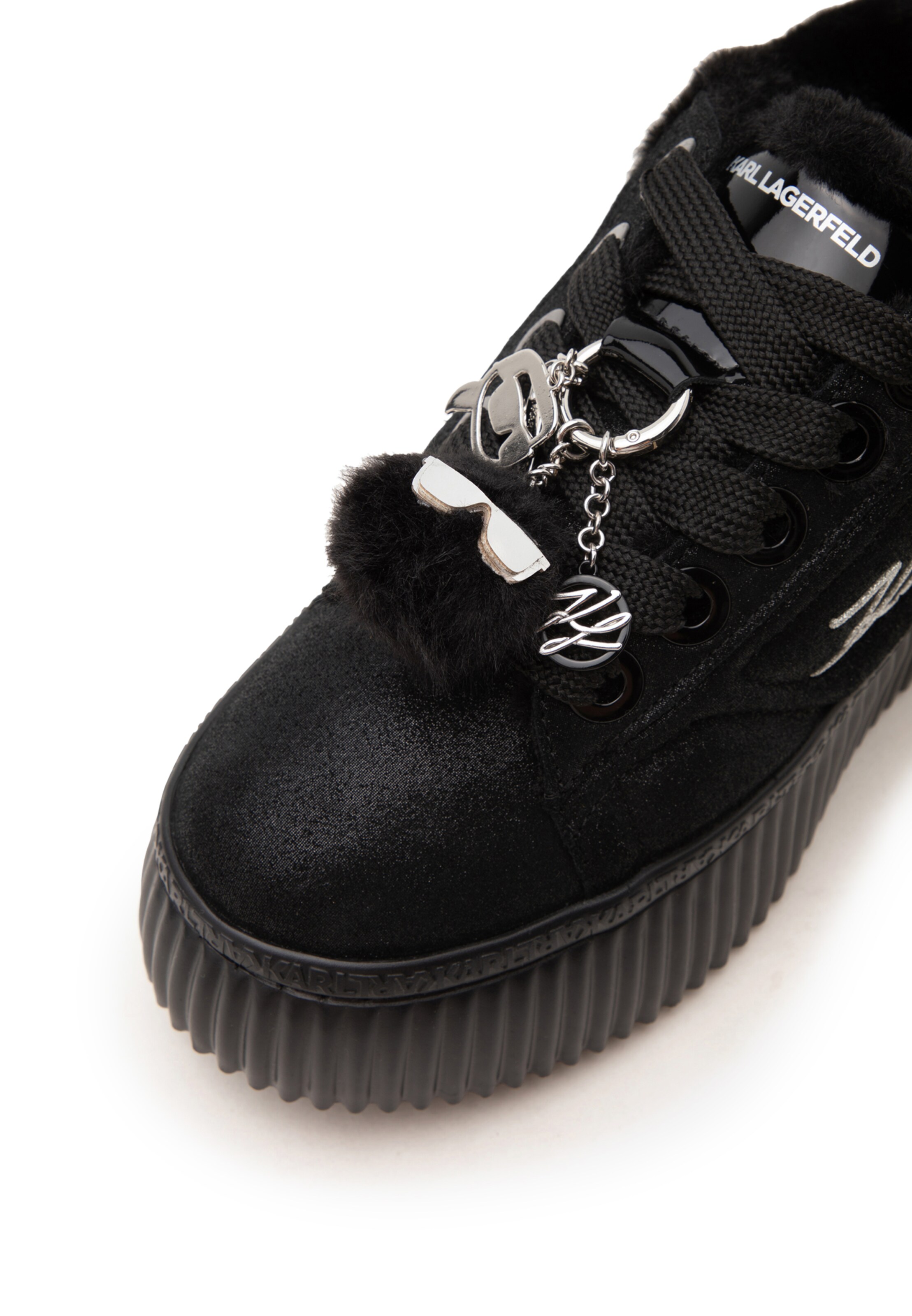 Baskets basses Karl Lagerfeld en noir