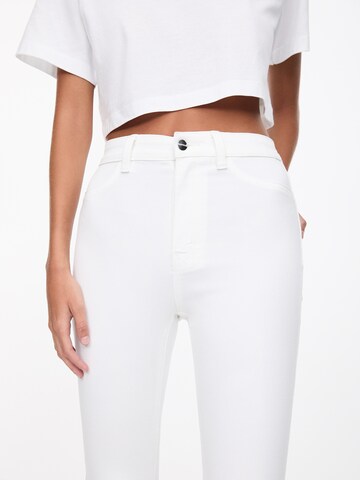 Pull&Bear Skinny Jeans i hvid