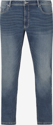 Charles Colby Loosefit Jeans ' Baron Givens ' in Blauw: voorkant