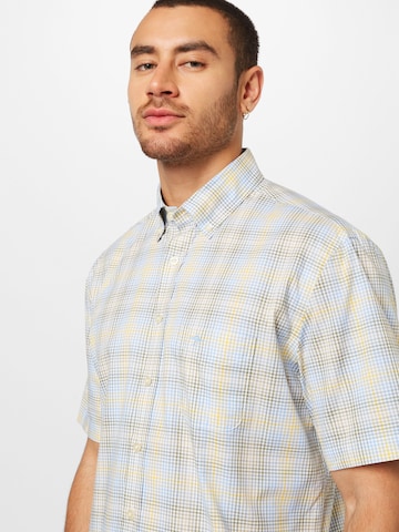 FYNCH-HATTON Regular Fit Hemd in Gelb