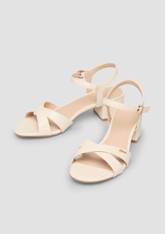 s.Oliver Sandaal in Beige