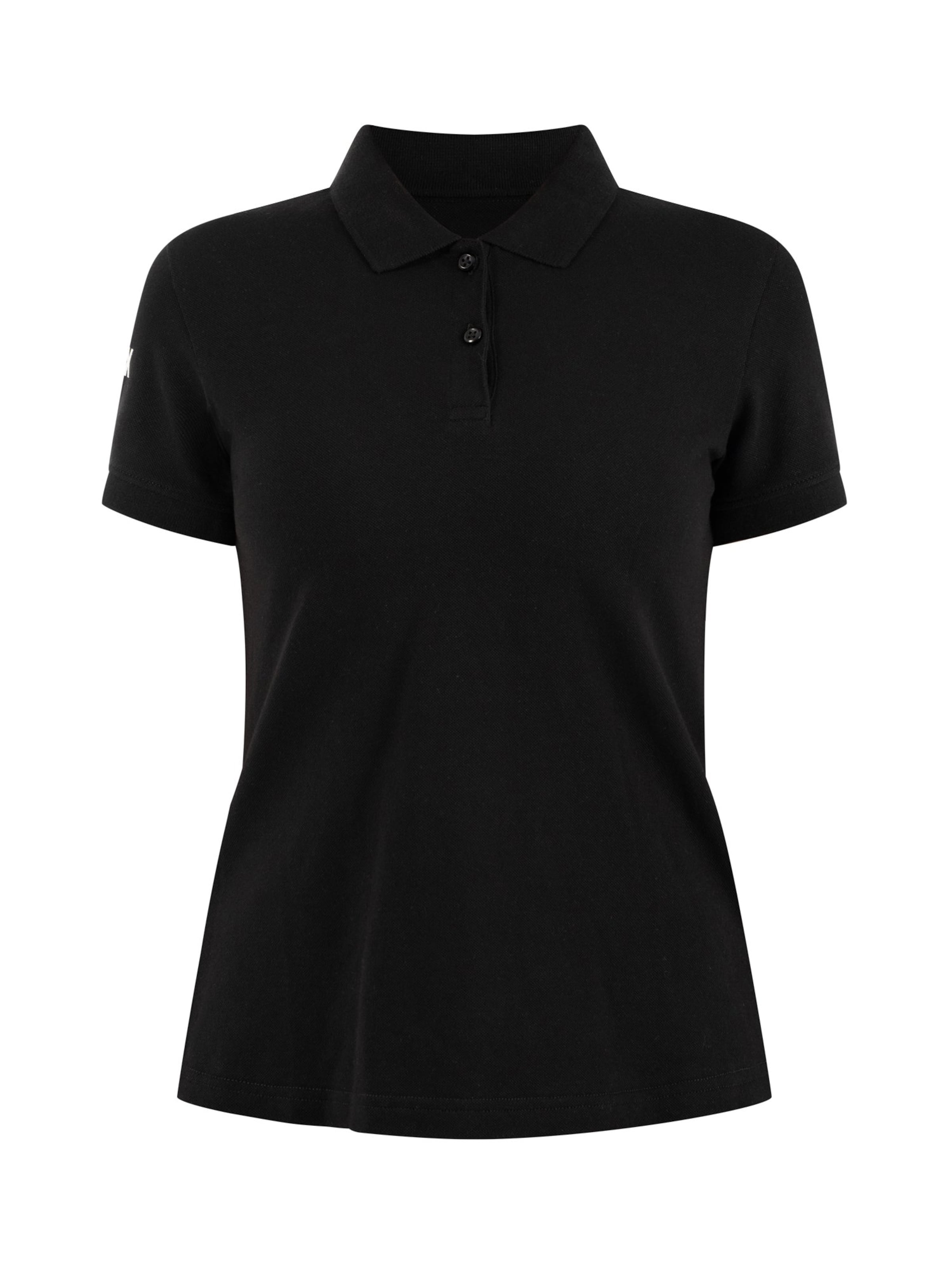 Smilodox Poloshirt ' Soreya ' in Schwarz: Vorderseite