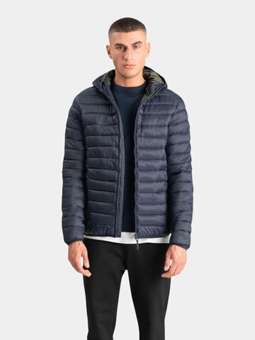TEESHOPPEN Between-Season Jacket in Blue: front