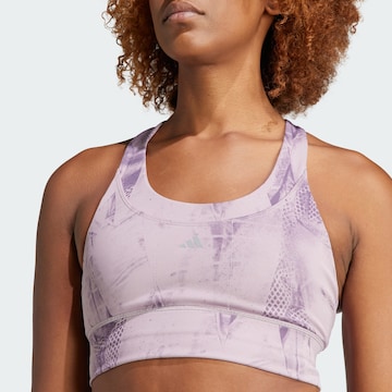 ADIDAS PERFORMANCE Bralette Sports Bra in Purple