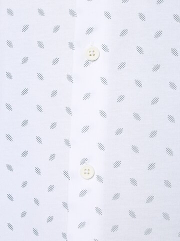 BOSS Slim fit Button Up Shirt 'P-ROAN-kent-C1-233' in White