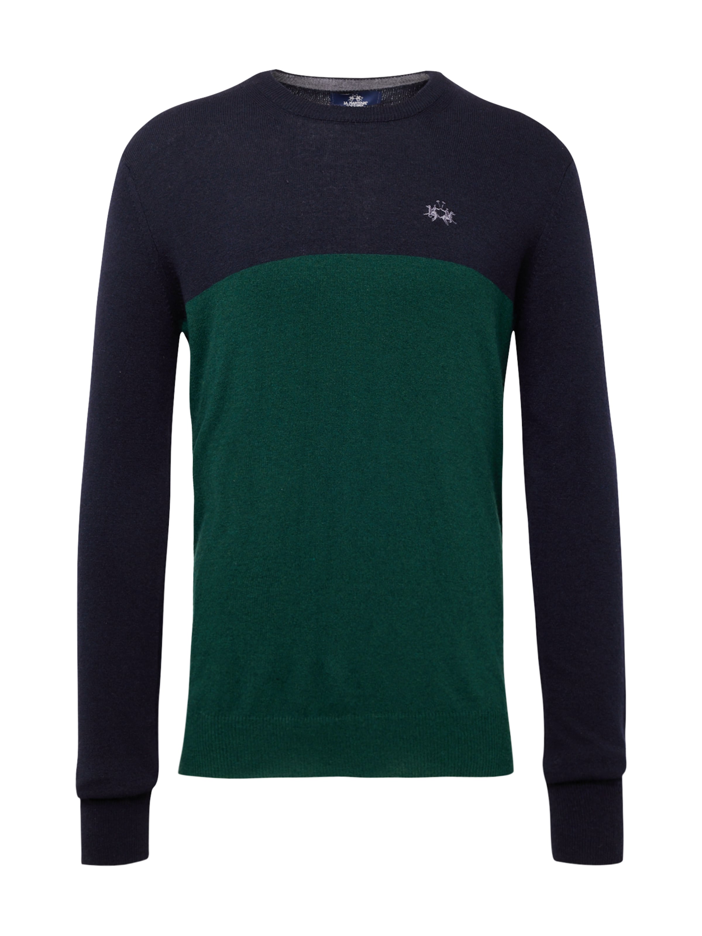 La Martina - Pullover em azul: frente