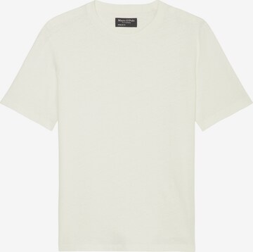 T-Shirt Marc O'Polo en blanc : devant