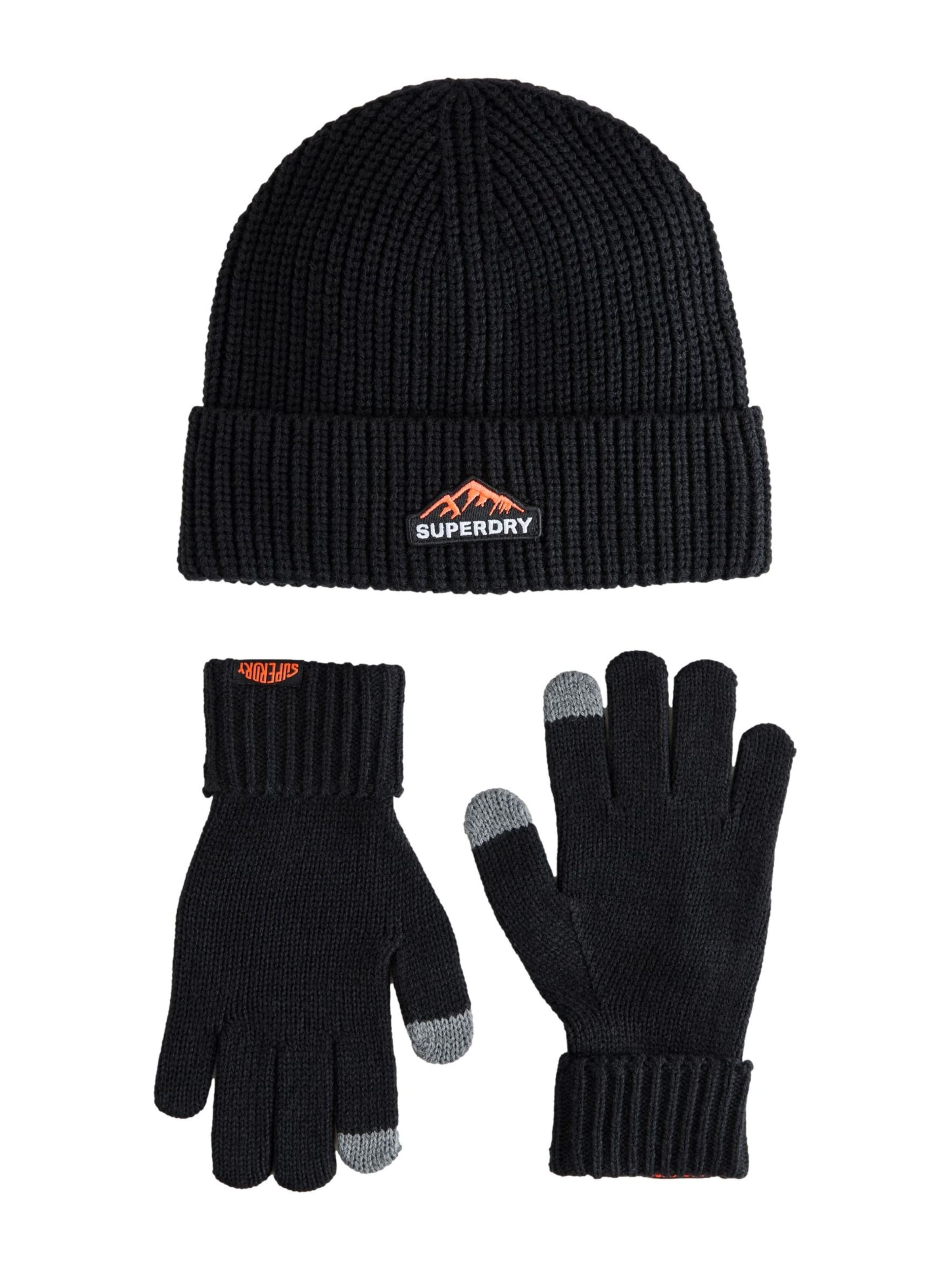 Superdry Set in Schwarz: Vorderseite