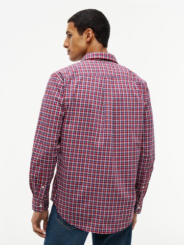 TOMMY HILFIGER Regular Fit Paita 'Flex' värissä punainen