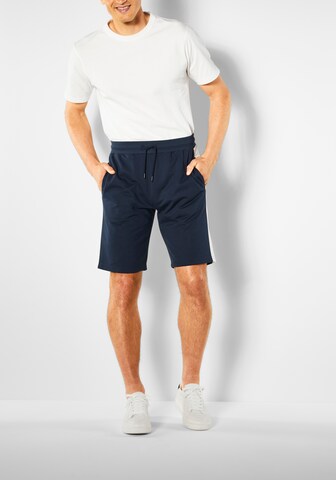 H.I.S Regular Pants in Blue: front