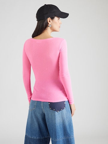 T-shirt 'MASSACHUSETTS' AMERICAN VINTAGE en rose