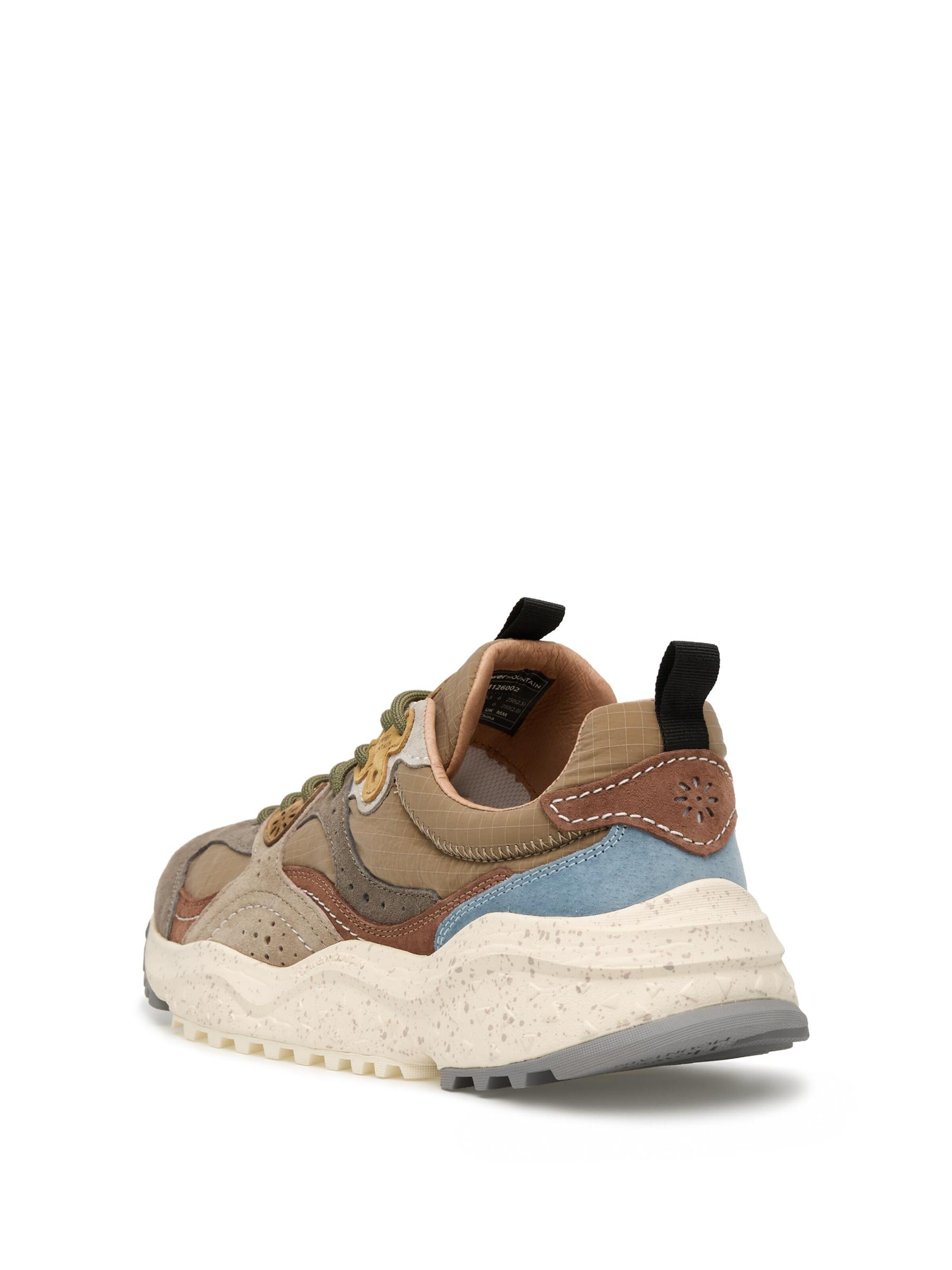 Flower Mountain Sneakers laag 'WAVE UNI' in Beige