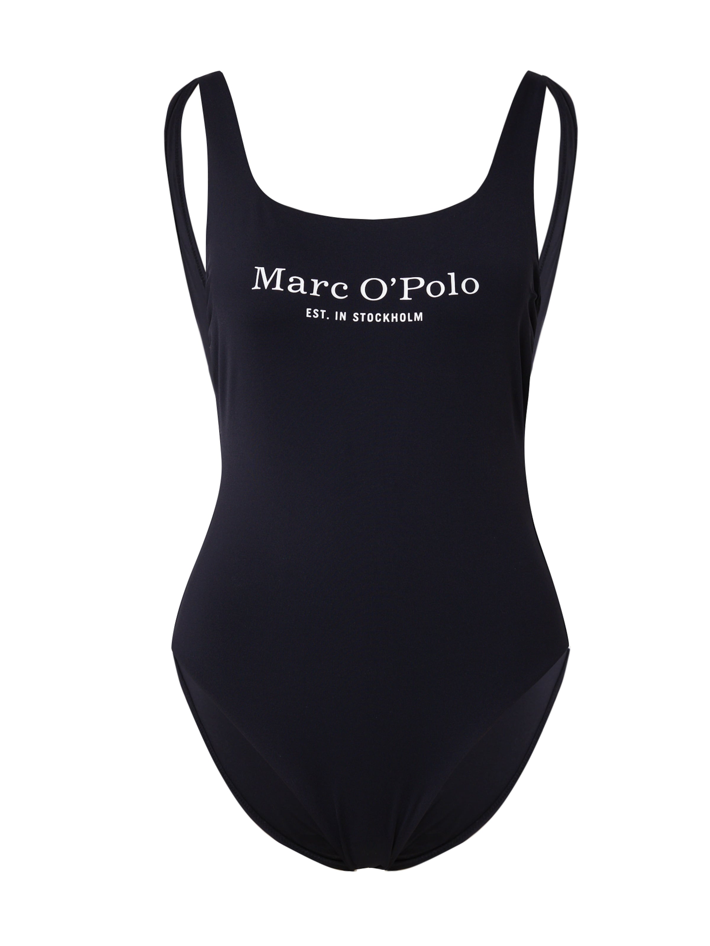 Bustier Maillot de bain 'Essentials' Marc O'Polo en noir : devant
