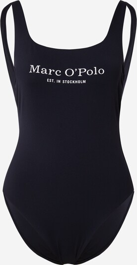 Marc O'Polo Maillot de bain 'Essentials' en noir / blanc, Vue avec produit