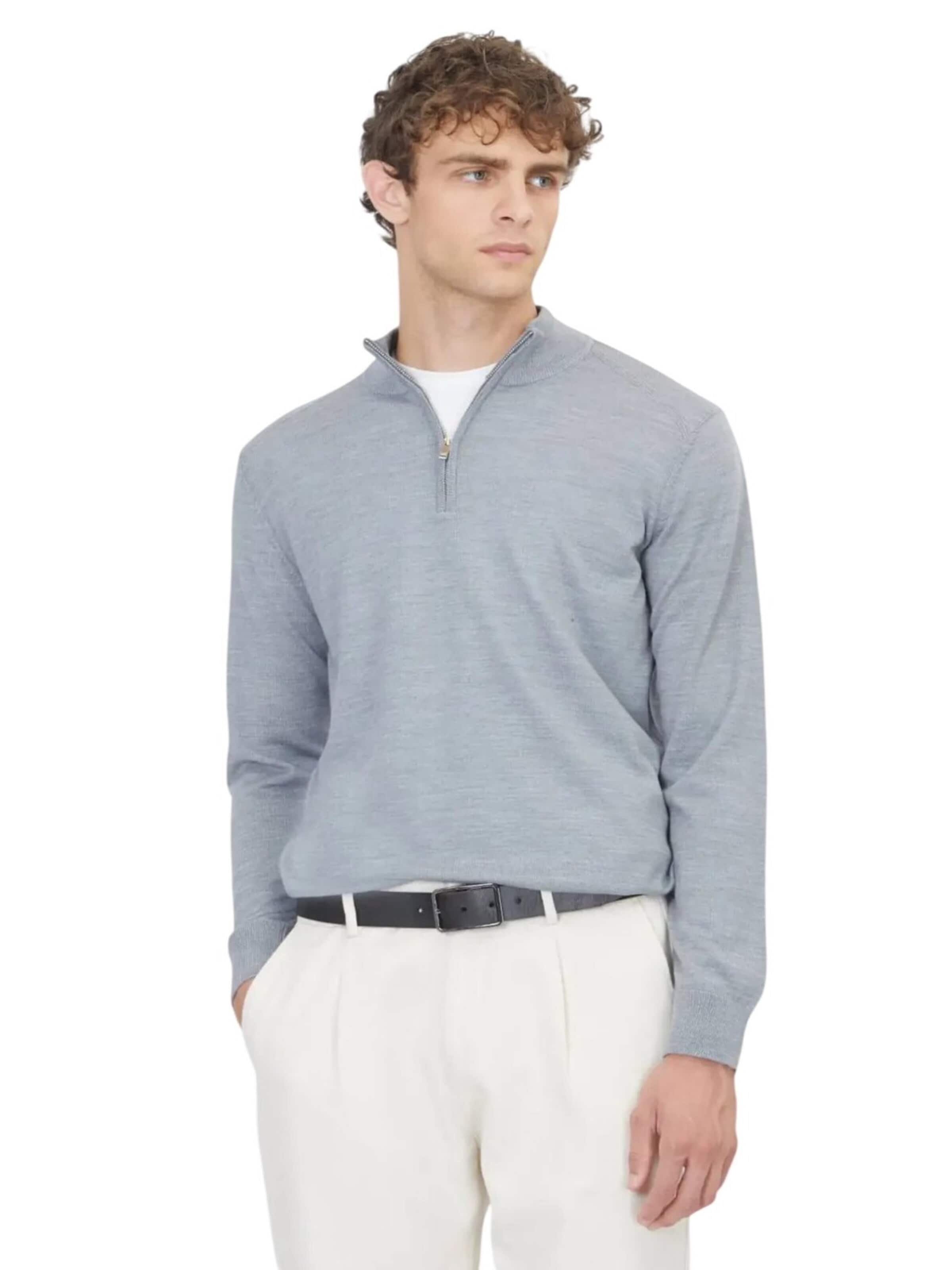 Ramsey Sweater in Grey