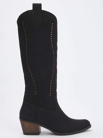 Trendyol Cowboy csizmák - fekete