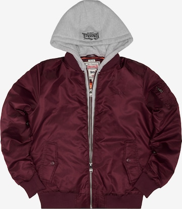 LONSDALE Talvitakki 'CLIFTON ALL SEASONS' värissä punainen: etupuoli