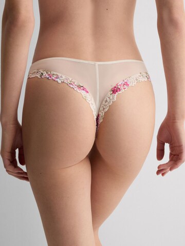 INTIMISSIMI Slip 'Pretty Flowers' in Beige