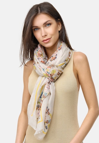 HARPA Scarf 'Yolanda' in Beige: front