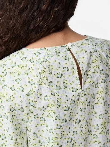 Chemisier 'PCFRONA' PIECES en vert