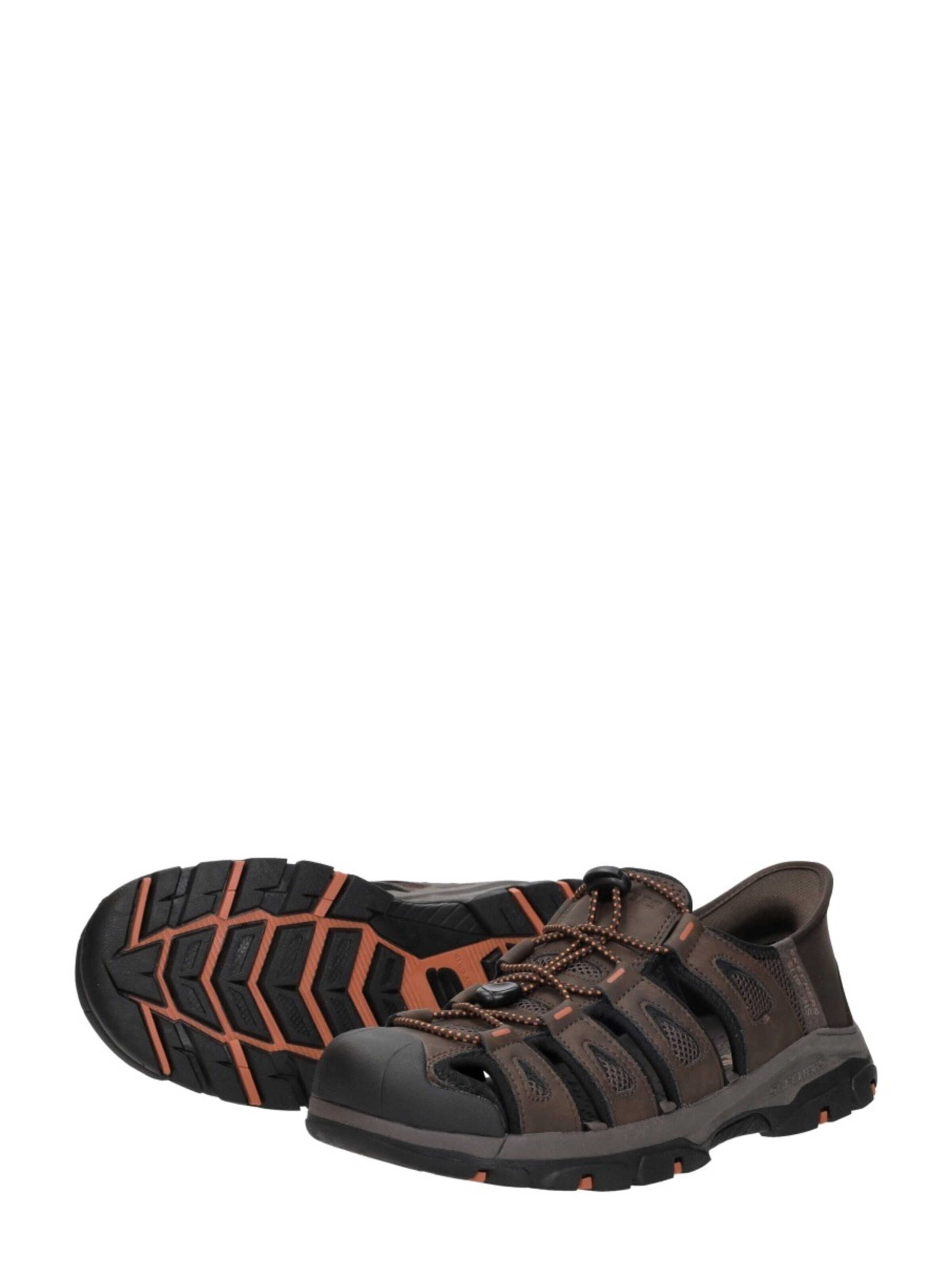 SKECHERS Sandalen 'Slip-Ins: Relaxed Fit' in Bruin