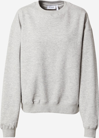 WEEKDAY Sweatshirt 'Essence Standard' in Grijs: voorkant