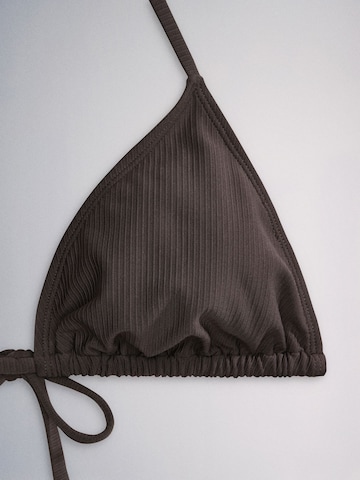 The Set Triangel Bikinitop in Bruin