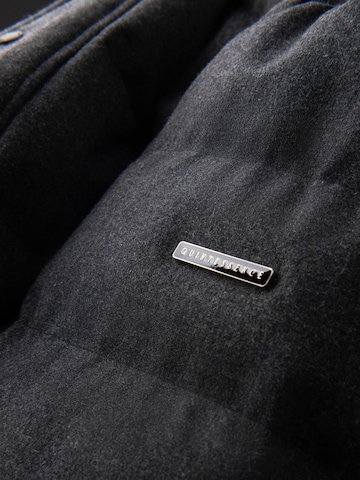 Ombre Winterjas 'OM-JAHP-0203' in Zwart