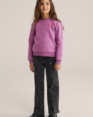 Sweat-shirt WE Fashion en violet