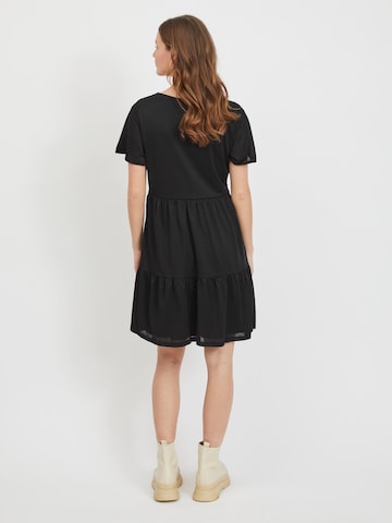 VILA Summer Dress 'Natalie' in Black