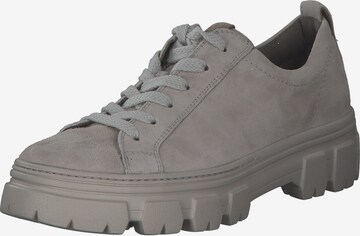 Paul Green Lace-Up Shoes in Grey: front
