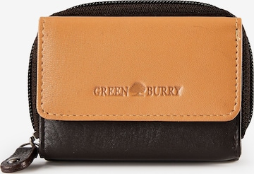Portamonete 'Nappa' di GREENBURRY in marrone: frontale