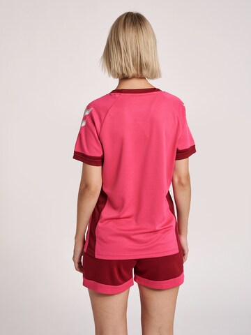 Hummel Funktionsbluse 'Lead' i pink