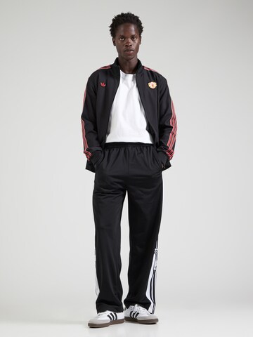 Veste de survêtement 'Manchester United Terrace Icons' ADIDAS PERFORMANCE en noir