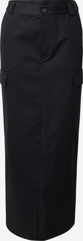 Oval Square Skirt 'Rio' in Black: front