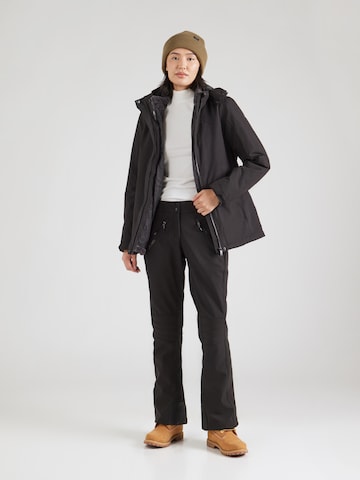 KILLTEC Outdoorjacke 'KOW 303' in Schwarz