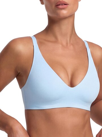 cfab by creamy fabrics BH 'Comfort Push-Up BH' in Blauw: voorkant