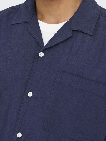 Comfort fit Camicia 'CAIDEN' di Only & Sons in grigio