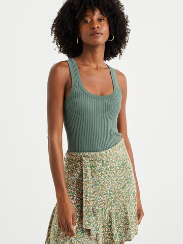 WE Fashion Top in Grün: Vorderseite