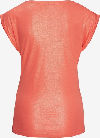 T-shirt 'Overfoil' Orsay en orange