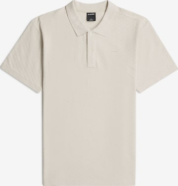 G-STAR Polo - 'Core Regular Jacquard Polo' in Weiß: Vorderseite
