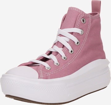 CONVERSE Tennarit 'CTAS MOVE HI CLIFFSIDE' värissä vaaleanpunainen: etupuoli