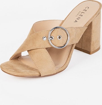 Celena Pumps 'Chene' in Beige: Vorderseite