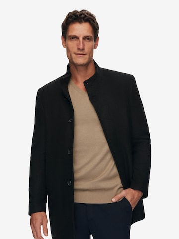 D’S Damat Between-seasons coat in Black: front