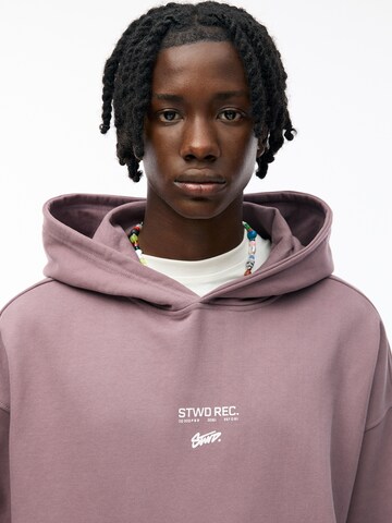 Pull&Bear Sweatshirt in Lila
