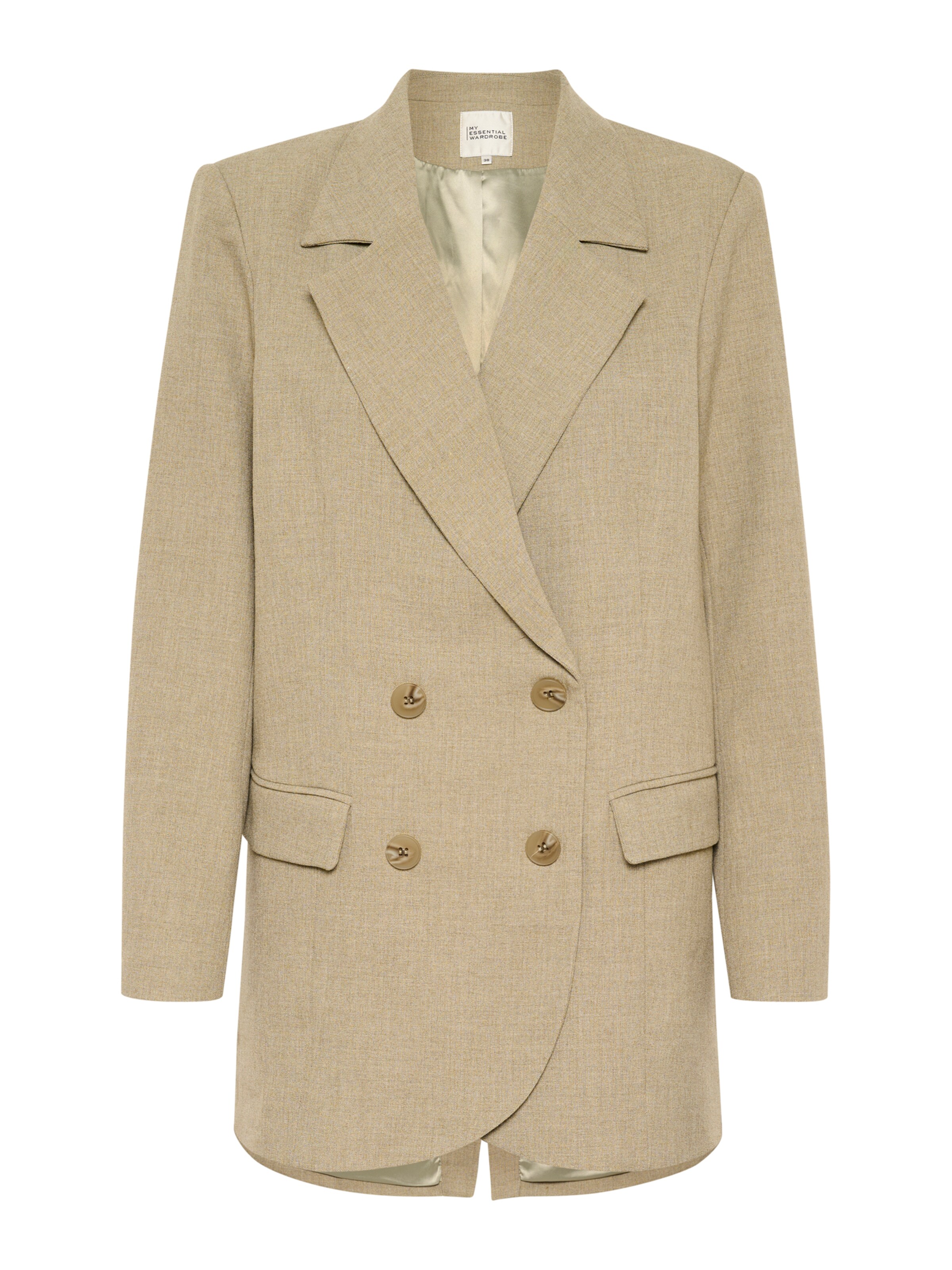 Blazer 'Dion' My Essential Wardrobe en vert : devant