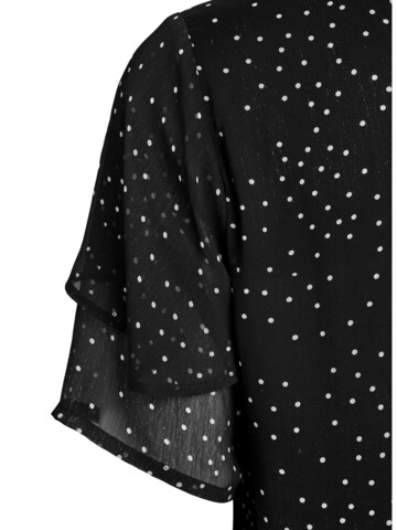 Zizzi Blúz 'Doru' - fekete