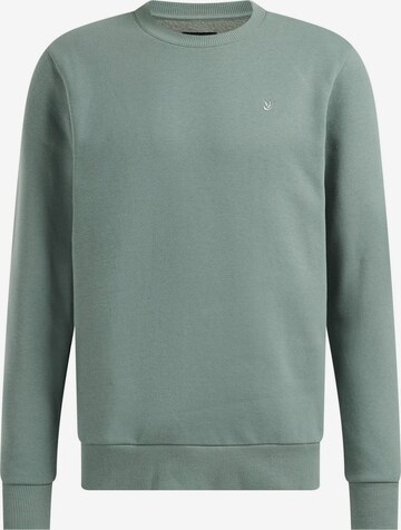 Sweat-shirt WE Fashion en vert : devant