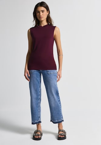 Street One Studio Top in Rot